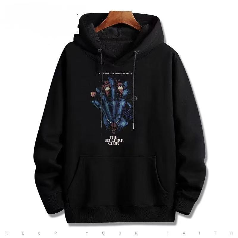 Толстовки Stranger Things Пальто Мода зимняя одежда