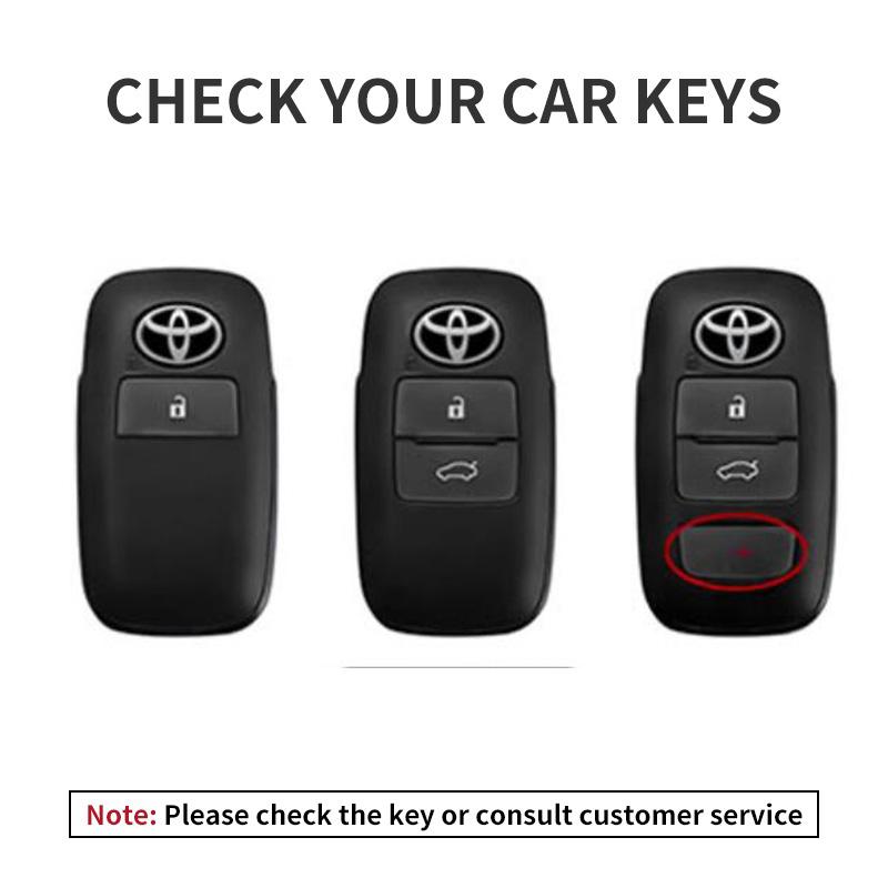 LATE7 Zinc Alloy Goatskin Car Remote Key Case Cover Shell for Toyota Yaris Ativ Raize Veloz Avanza Rush Auto Keychain Accessories