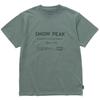 Футболка Snow Peak Sp Typography TS 24au10102fg Foliage S Размер [для мужчин, для улицы]