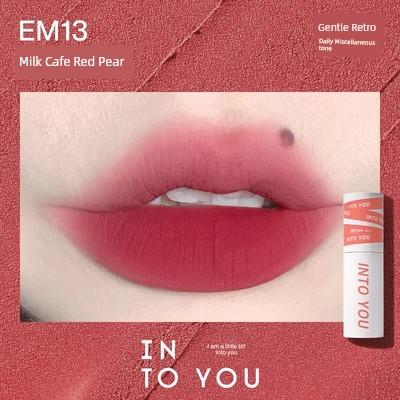 Into You Heroine Matte Velvet Mouth Red Lip Mud