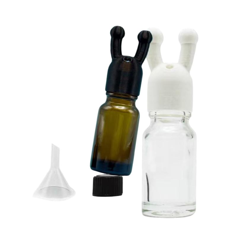Leak-Proof Aromatherapy Essential Oil Inhaler Caps Mini Essential Oils And Perfume Inhaler Dispenser Bottles Inhalers