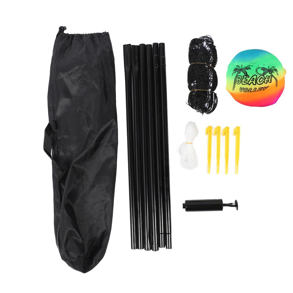 Portable Volleyball Set Professional Complete Net System for Outdoor Beach Backyard