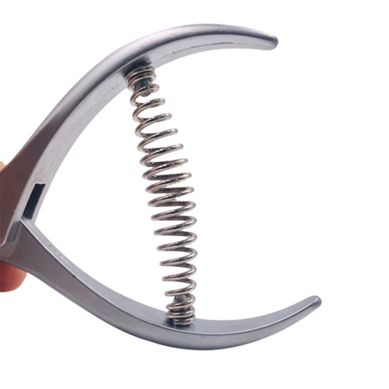 Вырубные клещи для одежды Плоскогубцы с U-образным отверстием Портновские стальные плоскогубцы Дырокол для ткани Маркер 45N Швейные принадлежности