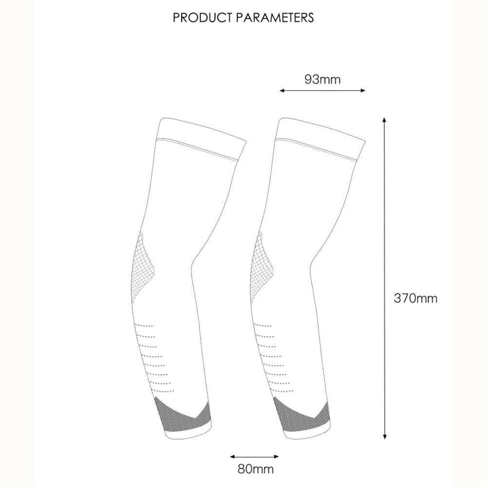 2Pcs Quick-drying Men's Sports Arm Guards Ice Silk Cooling Sleeves Cover New Sunscreen Sleeves