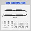 For 2020-2024 Car Running Boards Wear Resist Fixed Side Step Running Boards Pedal High Load-Bearing Step Boards Car Accessories