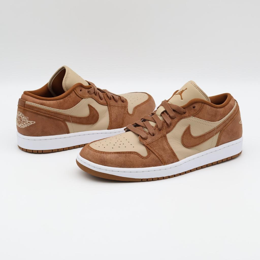 FJ3453-200 Nike Air Jordan 1 Low SE Legend Medium Brown Sail Legend (Женский)