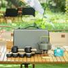 Nanshan Mr. Black Pottery Camping Tea Set