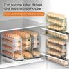 4 Layer Slide Egg Storage Box Ladder Style Egg Box Storage Refrigerator Side Door Large Capacity Automatic Egg Rolling Machine
