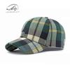 Весенне-осенняя новая модная кепка женская классическая клетчатая бейсболка с жестким верхом мужская повседневная трендовая