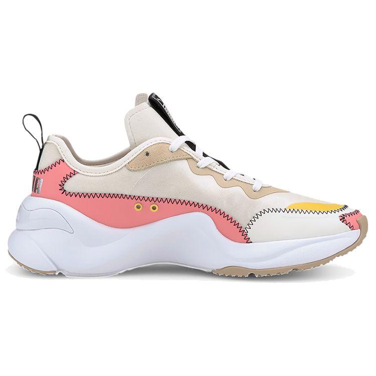 Puma Rise Extravaganza Низкие кроссовки для бега Женские кроссовки Хаки Коричневый Розовый 373446-01