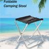 Heavy Duty Camping Stool: Portable, Waterproof, and Sturdy Foldable Seat for Outdoor Hiking, Backpacking, Fishing, and Picnic