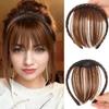 Игривые и нескользящие воздушные челки, ленты для волос, парики, синтетические челки, ленты для волос, парики, которые легко носить для повседневной женской одежды