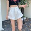 Women Shorts Solid Casual New Korean High Waist Loose Female Cotton Denim Short