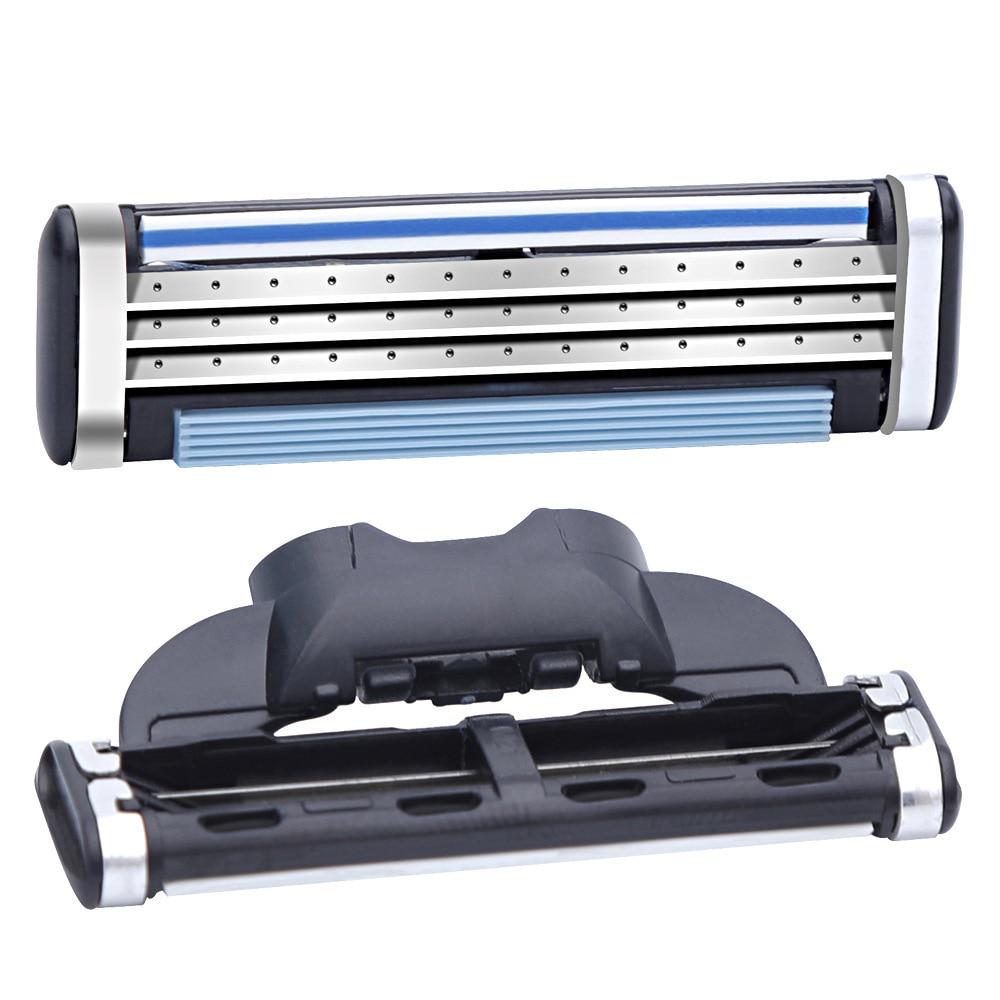 Useful 1pcs 3 Layer Razor Blades for Men Gile Shaver Blades Beauty Proglide Shaving Blades