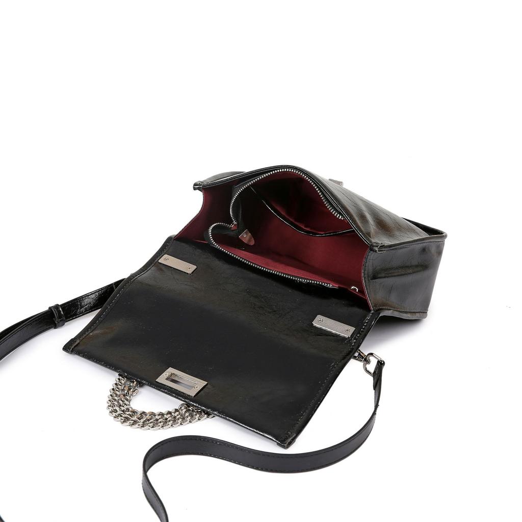 High-end women's bag 2024 new model messenger bag chain tote bag large capacity commuter spring-summer versatile crossbody bag
