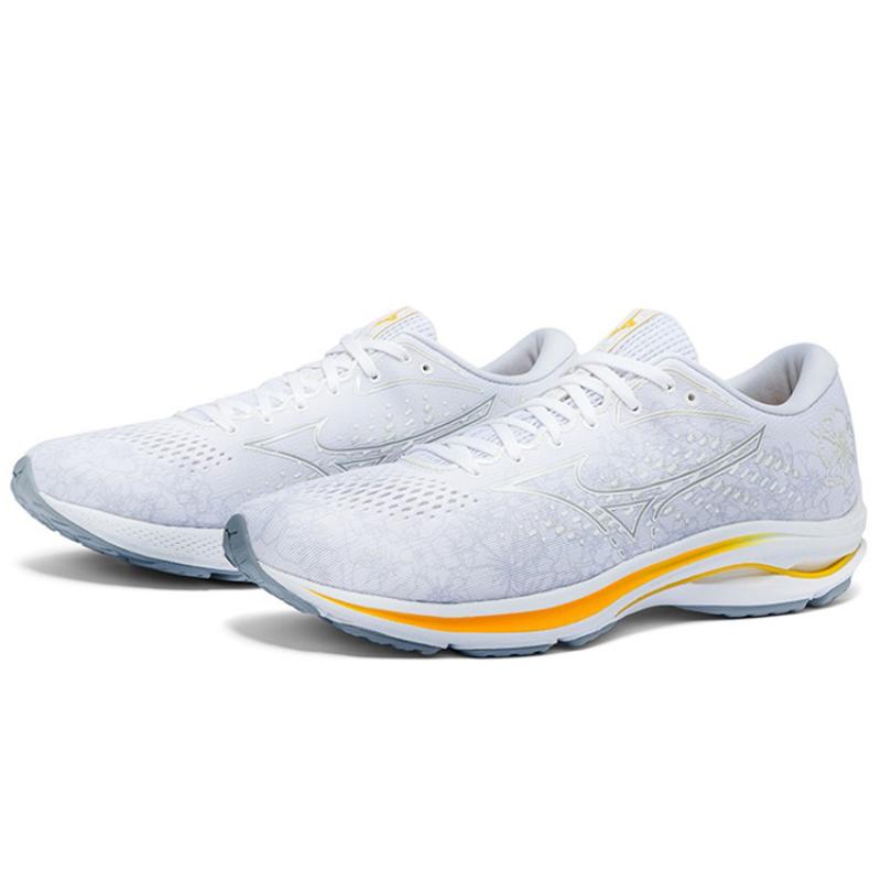 Mizuno Кроссовки Wave Rider 25 'Бело-желтые' J1GC225545