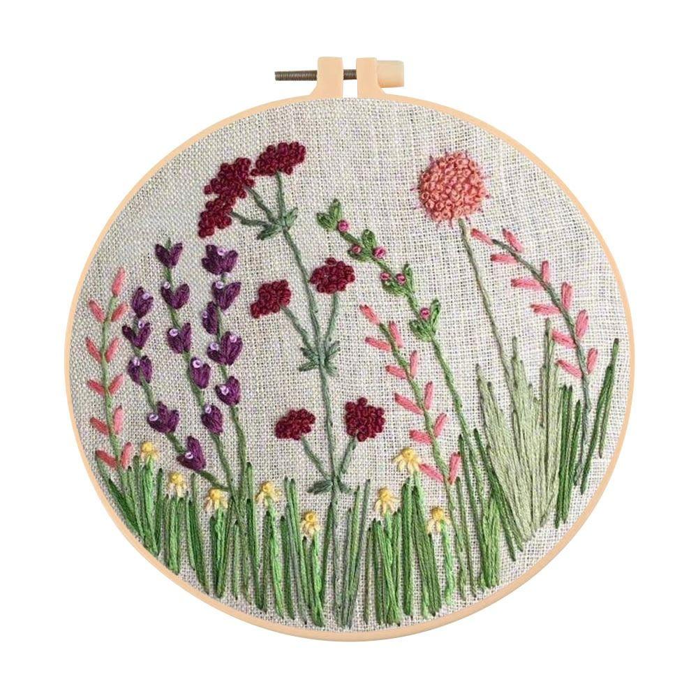 Инструменты для вышивания пуансонной иглой, украшение, вышивальное пяльце, наборы для вышивания своими руками, наборы для шитья, игла, нить