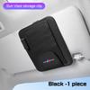 Leather Car Visor Glasses Clip Multi-Pockets Sunglasses Storage for BMW E70 E90 F48 G30 G20 G70 X1 X2 X3 X5 X6 X7 M3 M5 M6 i8 i7 RL7