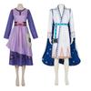 King Magnifico Wish Asha Cosplay Costume Coat Belt Cloak Suit Uniform Men Adult Kids Halloween Asha Disguise RolePlay Dress Suit