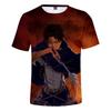 Men's 3D Color Printed Short Sleeved T-shirt with Street Fashion Around The Giant In Summer Anime Attack T-Shirts