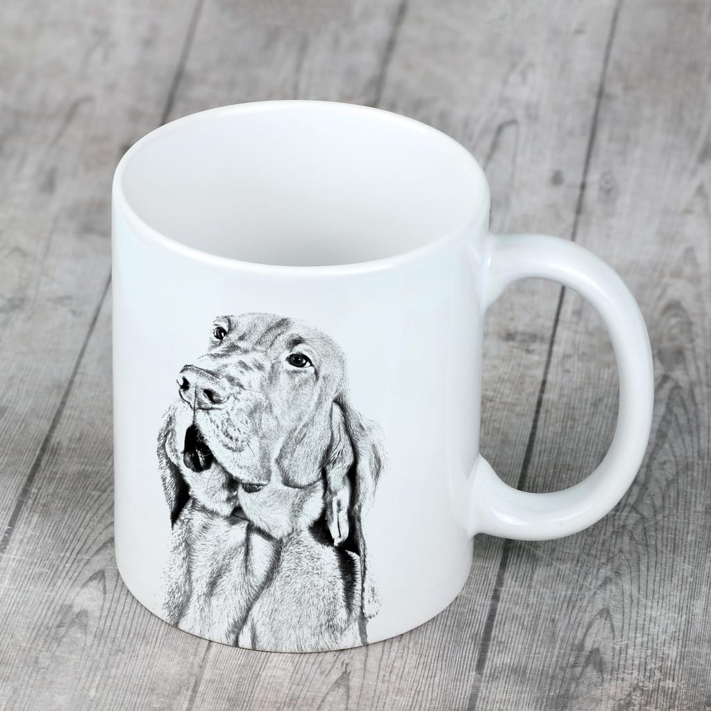 Bloodhound, St. Hubert Hound, Sleuth-hound - cup with a dog, personalized cup with a print, a classic gift for everyone from the Art-Dog brand