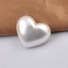 Брошь на булавке в форме сердца, магнитная женская искусственная жемчужина, без следов, зажим для шарфа, декор для одежды