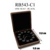 Wood Jewelry Box Organizer Keepsake Storage Collection Art Treasure Memory Box for Ring Bracelet Watch Necklace Earring
