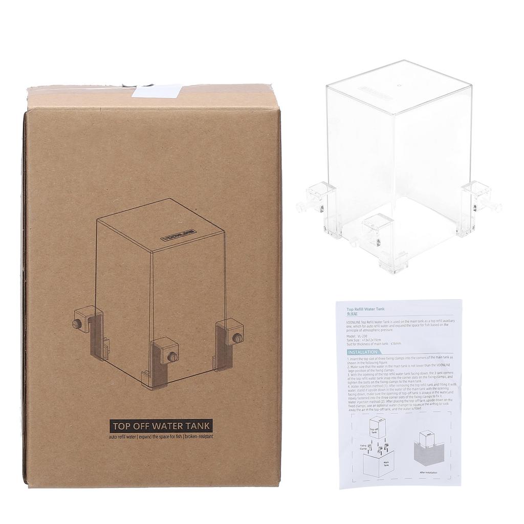 Акриловая башня для рыб, воздушный удлинитель, аквариум для экологического ландшафтного дизайна, удобная зона наблюдения, увеличение площади обзора