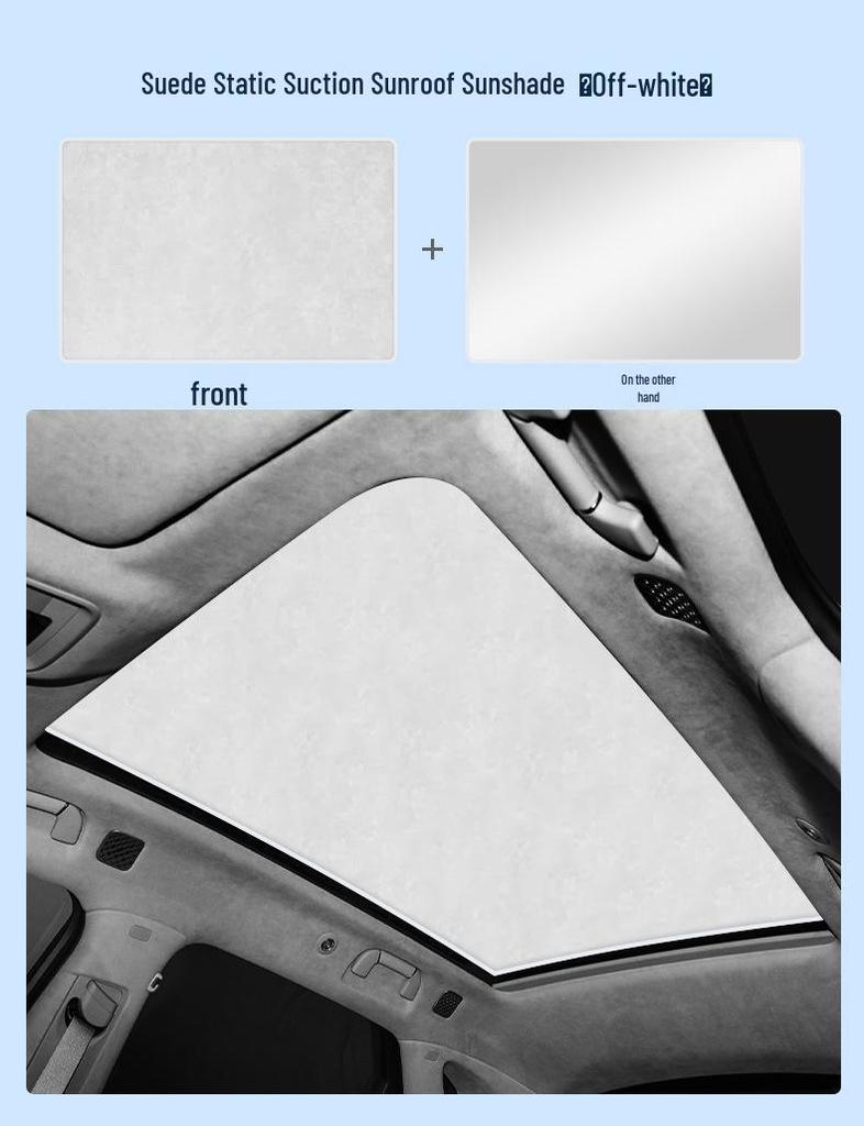 Denza Z9GT 2024 Sunroof Electrostatic Sunshade: Heat & Light Blocker, Privacy & UV Protection.