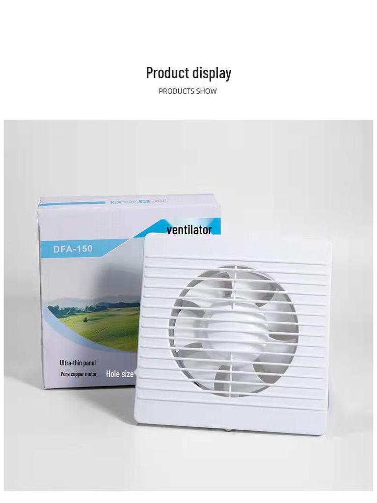 110 В Ouye Вытяжной вентилятор для ванной комнаты - Настенное вентиляционное решение