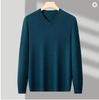Sweatwear Men's V Neck Basic Solid Color Sweaters V Neck Elastic Pullovers Warm Autumn Knitted Oversized Sweater Men