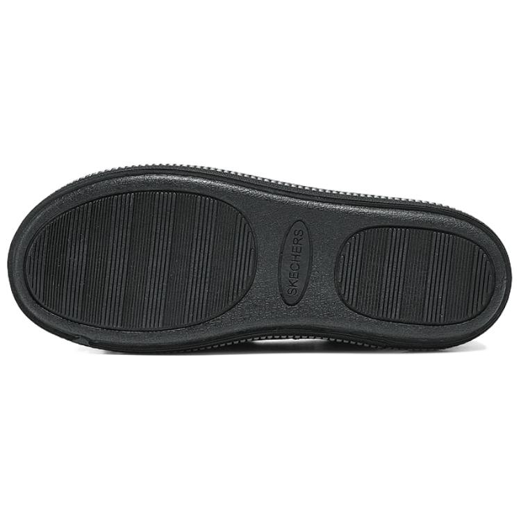 Skechers Современный комфорт T Зимние Удобные Универсальные Низкие Повседневные Кроссовки Женские Черные 169013-BBK