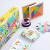 Скоростная настольная игра-головоломка «Танграм» Tangram Board, популярные корейские головоломки