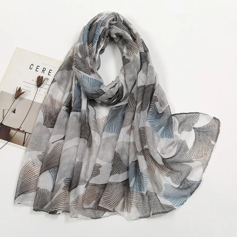 New Brand Spring Women Scarf Embroider Fashion Long Scarves Cotton Winter Shawl Lady Pashmina Bandana Foulard Hijabs Female