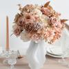 Шампань Коричневые Искусственные Цветы для DIY Букетов, Домашний Декор. Идеально для Свадьбы, Осени, Хэллоуина и Рождества.