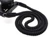 INPON Camera Strap Paracord INPON Camera Strap Paracord Knitting Neck Strap Shoulder Strap with Round Cover for Cameras Black Wire Diameter 13mm Total