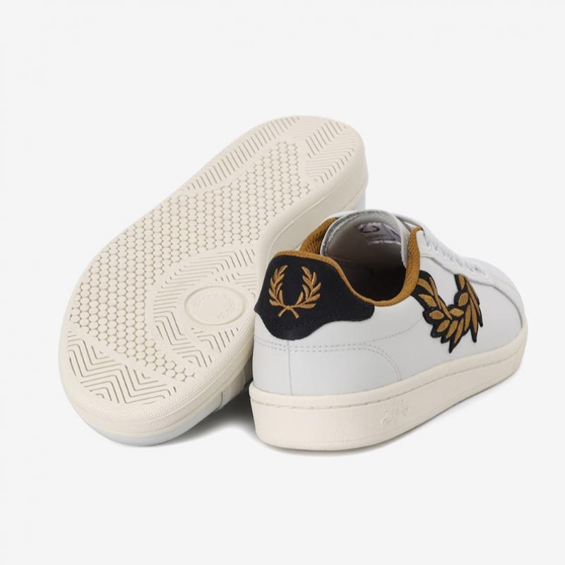 Fred Perry Мужские Кроссовки S B721 Кожаные Фирменные