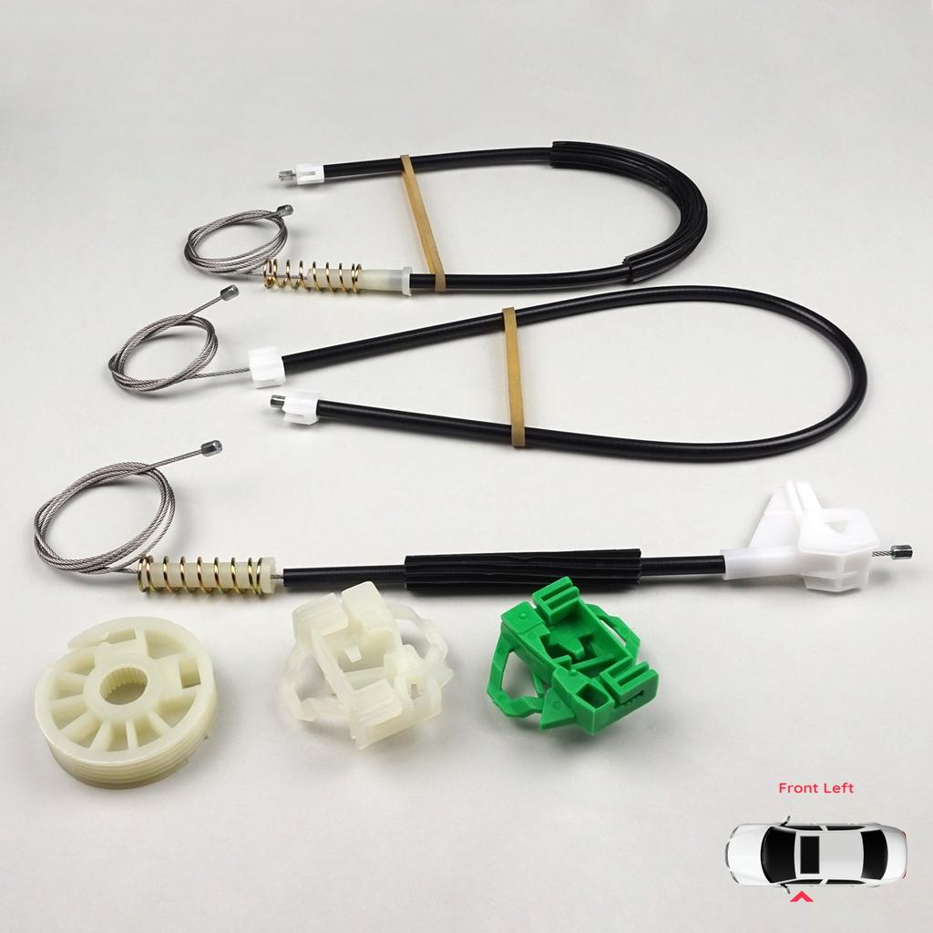 EWR640 Комплект для ремонта стеклоподъемника Передняя левая дверь для Seat Ibiza MK2 6K1 1993-2002 4/5 дверей 6K4837401P