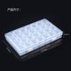 28Girds Nail Art Tools Storage Box Compartment Organizers Transparent Plastic Storage Case Beads Diamond Jewelry Container