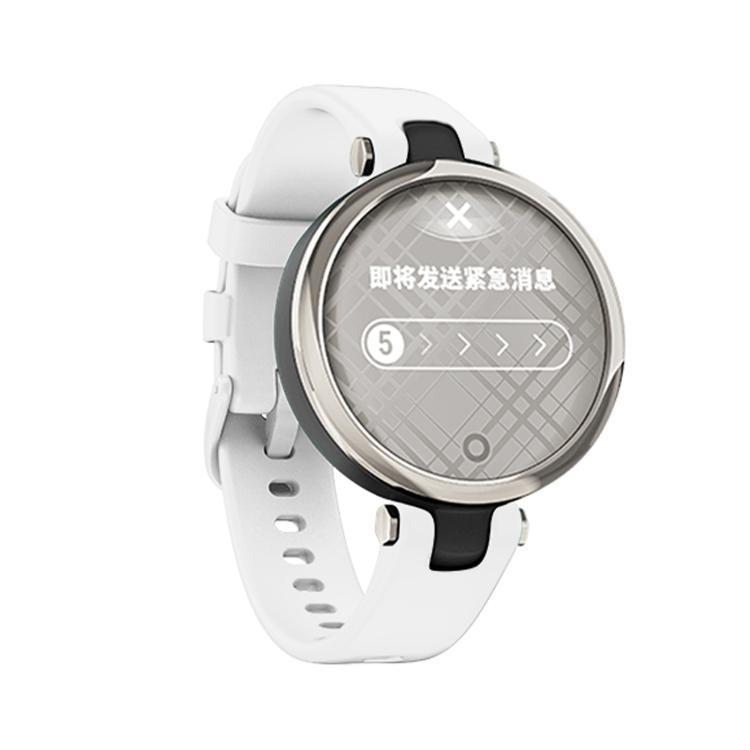 For Garmin Lily Silicone Watch Band(White)