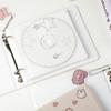 Loose-leaf CD Storage Album CD Storage DVD Binder Portable Cards Holder  CD