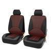 Universal Car Seat Cover Set Breathable PU Leather Vehicle Seat Cushion Full Surround Cover for Car Compatible with Airbag Fit 5-Seat Auto