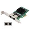 I350T2M PCIE Dual Port For Intel I350AM2 Chip Processor Gigabit Network Card