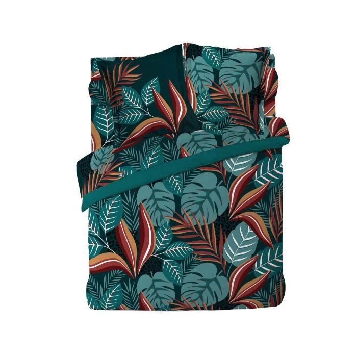 Housse de couette - Bouquet d'Automne - 6 pièces - 220 x 240 cm - 100% Coton - Style Campagne