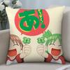Аниме A-Azumanga Daioh Наволочка 3D-печать Полиэфирное волокно 40*40 см Домашний диван Декоративная наволочка Подарок на фестиваль