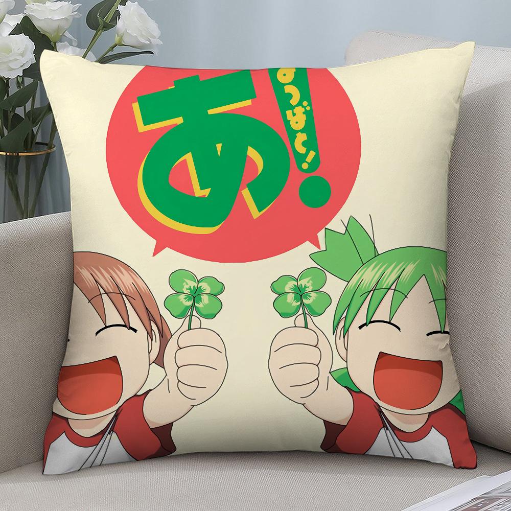 Аниме A-Azumanga Daioh Наволочка 3D-печать Полиэфирное волокно 40*40 см Домашний диван Декоративная наволочка Подарок на фестиваль