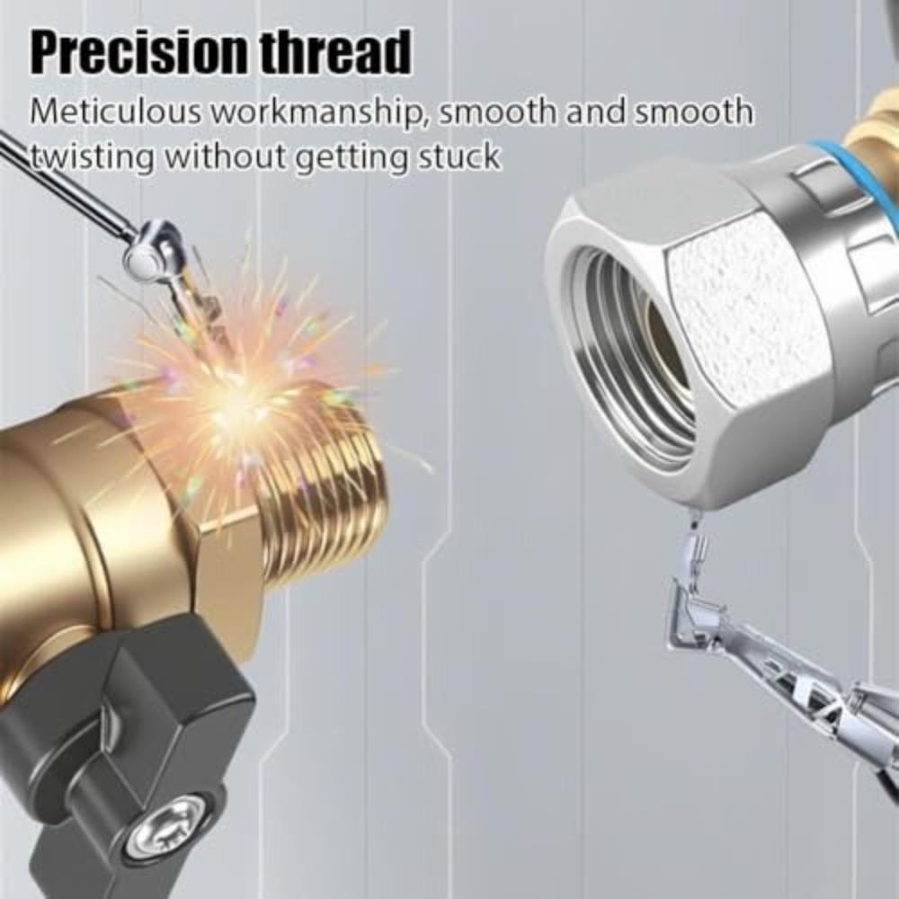 Manual Shutoff Air Brake Shutoff Valve 18mm Thread Truck Brake Control Valve Semi Trailer Parts