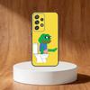 Funny P-Pepe Frog Sad Phone Case For Samsung S25,S24,S21,S22,S23,S30,Ultra,S20,Plus,Fe,Note,10,9,5G Black Cover