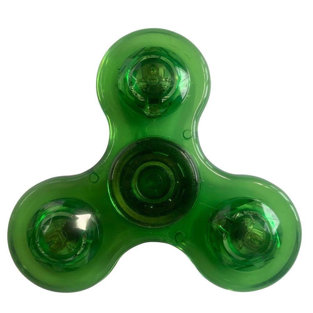Rotating Pressure Reducing Fidget Spinner Hand Spinner LED Light Finger Toy Fingertip Gyroscope