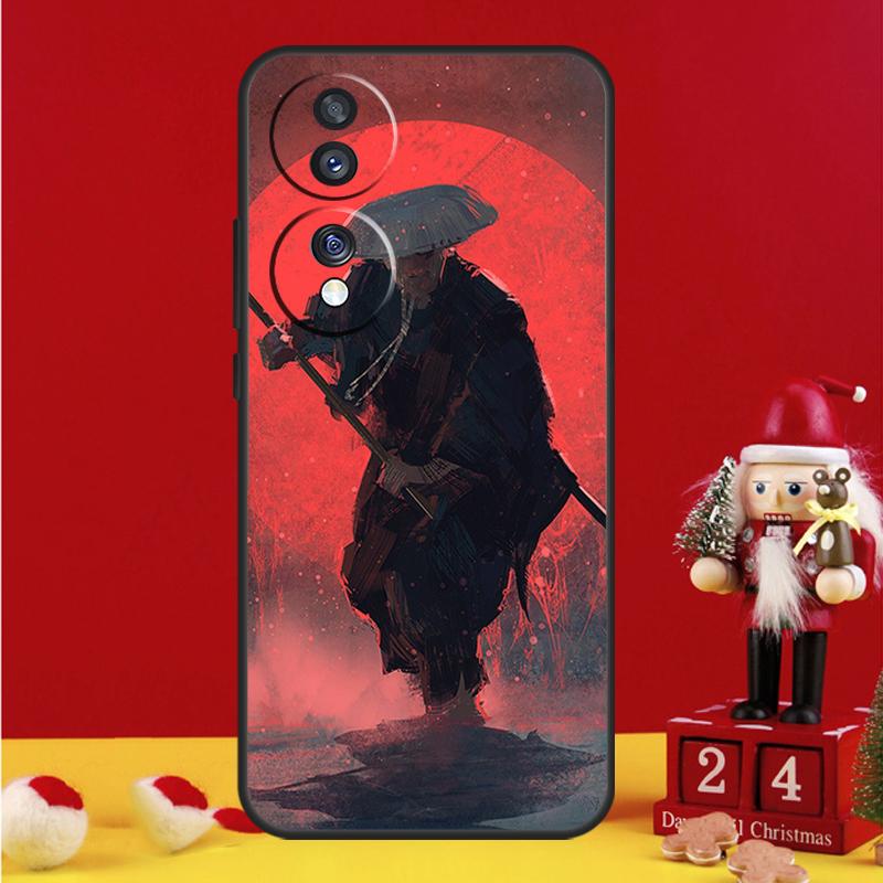 Япония Чехол Самурай Ниндзя Для Honor Magic 7 6 8 Pro Honor Win X9a X9b X9c X9d X8c X8b 50 70 90 200 400 Lite Обложка